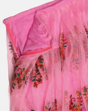 Leaf Print Lehenga Choli Set with Dupatta