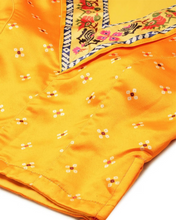 Ethnic Motifs Printed Semi-Stitched Lehenga & Unstitched